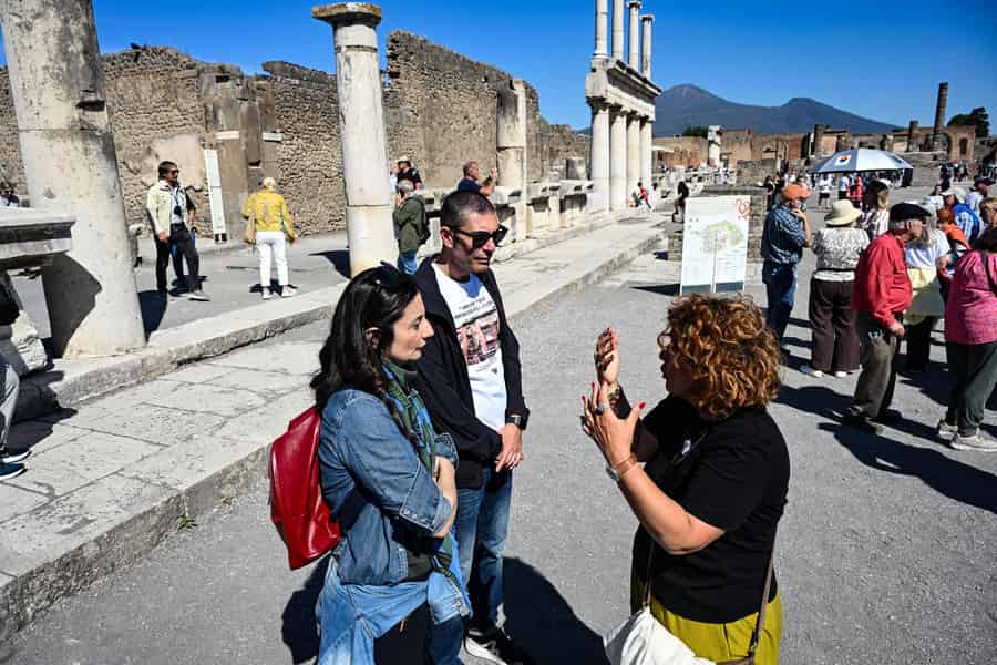 Pompeji: Geführte Besichtigung mit einem Archäologen und Eintrittskarte inklusive. Foto: GetYourGuide Pompeji: Geführte Besichtigung mit einem Archäologen und Eintrittskarte inklusive. Foto: GetYourGuide