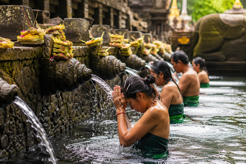 Waterfalls, Tirta Mpul Purification, Rice Teracces & Swing Private Tour Without Entry Ticket