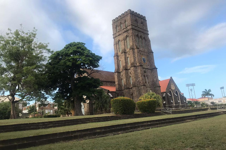 Basseterre historique et la plage