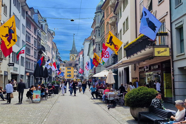 Zürich Open-top Tour en Chocolade en Kaas Landschap