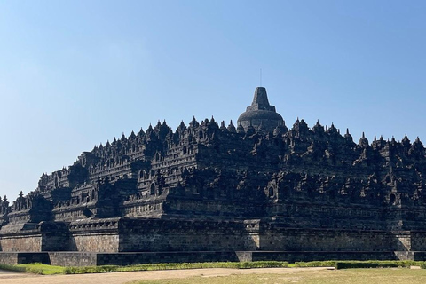 Yogyakarta: Transfer och rundtur i templen Borobudur och Prambanan