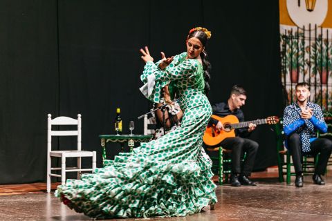 Torremolinos: spettacolo di flamenco con cena e bevande illimitate.