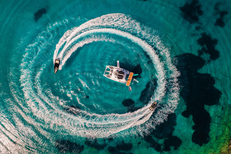 Agios Nikolaos: Sailing Trip Catamaran Lunch and Water Toys Catamaran Private Half Day Sailing Trip