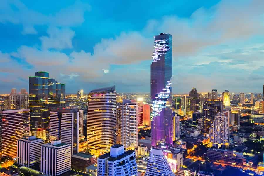Bangkok: Eintrittskarte für die Aussichtsplattform Mahanakhon SkyWalk. Foto: GetYourGuide