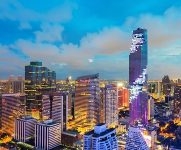 Bangkok: Bilhete de entrada para o miradouro Mahanakhon SkyWalk