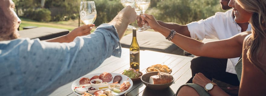 Île de Waiheke : visite œnologique et déjeuner dans un lieu primé