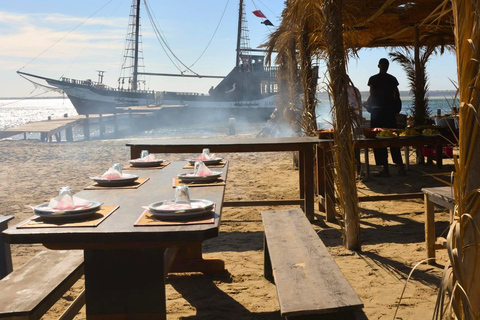 Djerba: Pirate Boat Trip to Flamingo Island with Lunch & Transfers