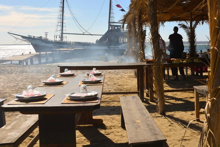 Djerba: Pirate Boat Trip to Flamingo Island with Lunch & Transfers