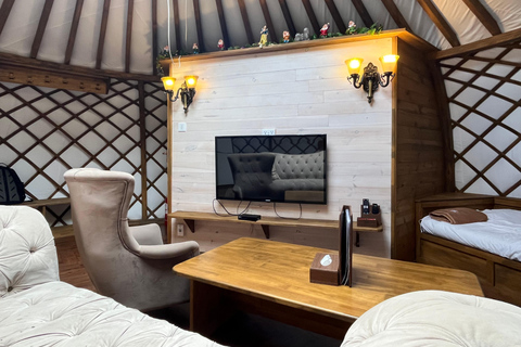Terelj: Premium Mongolian Ger (Yurt) Overnight Experience Chinggis Khaan Statue + Ger