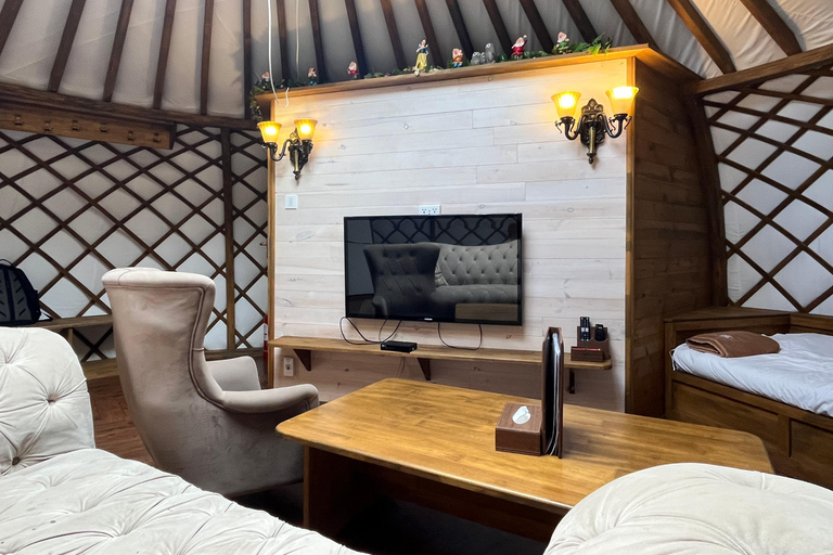 Terelj: Premium Mongolian Ger (Yurt) Overnight Experience Chinggis Khaan Statue + Ger