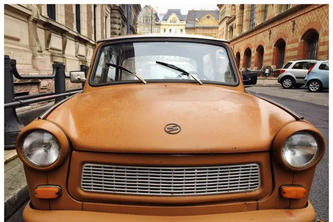 Trabant Transfer to Memento Park with Guided Tour