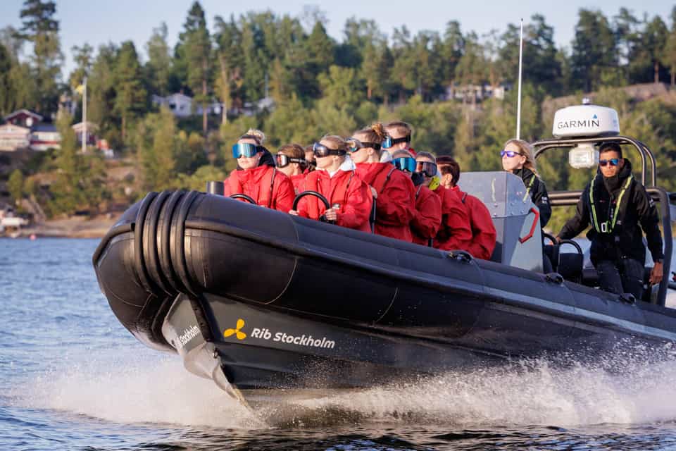 Stockholm Schnellboot-Tour