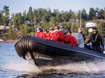 Stockholm: 2 uur durende rondvaart met een RIB over de archipel