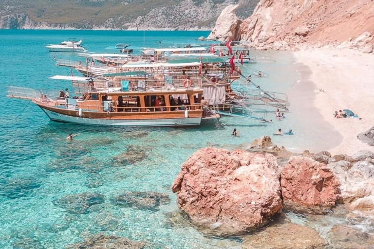Antalya: Suluada Island Boat Trip with Lunch & Swim Stops From Antalya Hotels : Lunch & Transfer