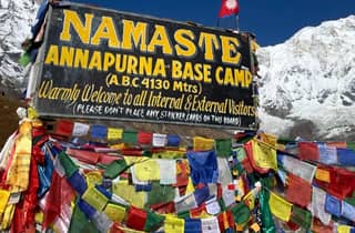 Wanderung zum Annapurna-Basislager: Pauschalangebote mit Guide