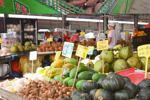 Guangzhou: Market, Ancient Town & Baomao Garden Private Tour Guide for English