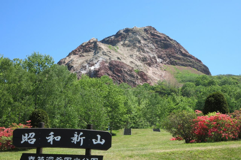 Noboribetsu Lake Toya Tour ❘ From Hokkaido Sapporo Sapporo Tv Tower Departure B Mt.Usu⇔Mt.Showa-Shinzan