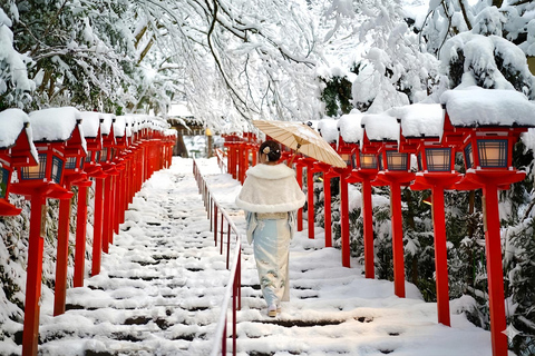 Kyoto: Arashiyama, Sanzen-in & Kifune Shrine Day Trip Departure from Osaka (Basic Package)