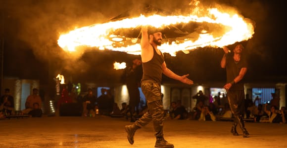 Premium Dubai Evening Desert Safari BBQ Dinner & Live Shows