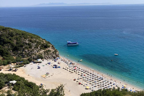 Golem/Durrës/Tirana :Gjipe Beach and Canyon Premium Day Trip Off-Road Experience : Gjipe Beach and Canyon Day Trip