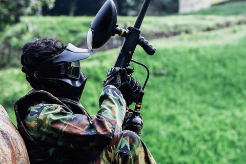 Ubud: Ayung River Rafting and Paintball Adventure with Lunch Ubud Rafting and Paintball with Lunch - No Transfers