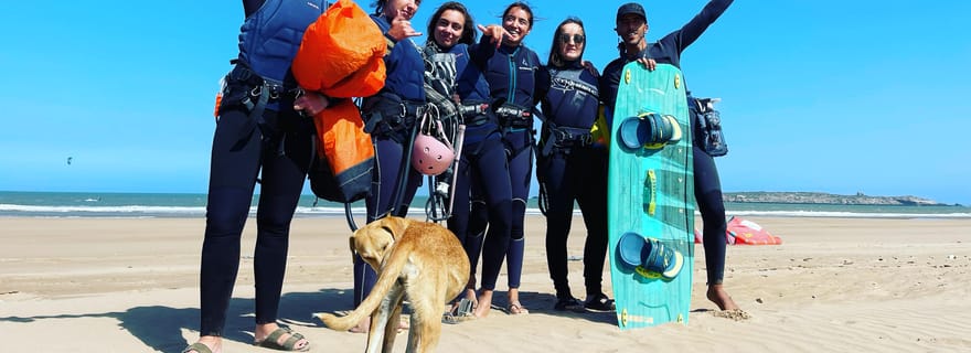 Kitesurf à Sidi Kaouki – Petit groupe, coaching expert