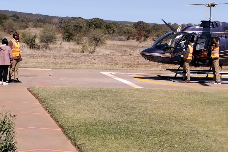 Victoria Falls: Helicopter Flight Aerial View of The Falls