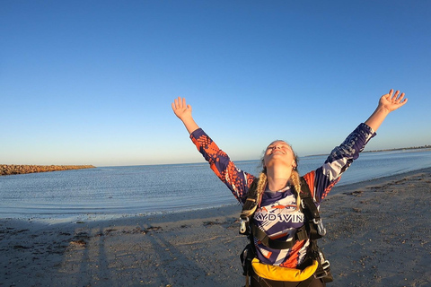 Adelaide: Tandem Skydive over Wallaroo Beach, Beach Landing Tandem Skydive over Wallaroo Beach - 12,000ft