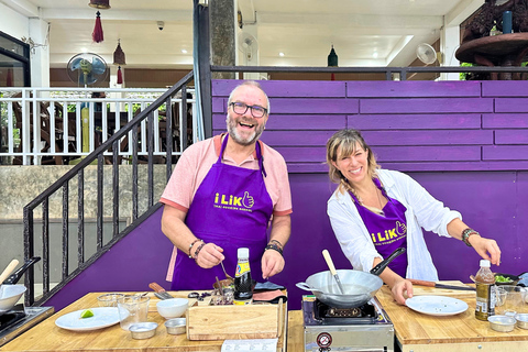 清迈：大峡谷泰式烹饪课和市场之旅晚间课程 - 大峡谷泰式烹饪课