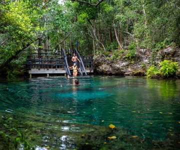 Swim in the Cenotes Ojos Indígenas