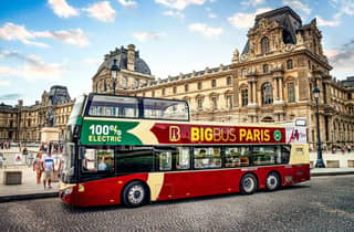 Paris: Hop-On/Hop-Off-Tour mit dem Big Bus und Bootsfahrt auf der Seine