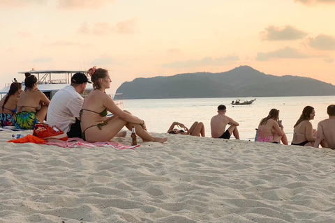 Koh Samui : Excursion en catamaran à moteur rapide pour les dauphins et les trois îles