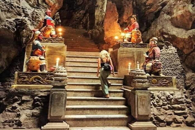 Lady Buddha & Marble Mountain - Am Phu Cave From Hoi An/DN