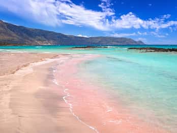 From Rethymno Bali & Panormo: Elafonissi Pink Beach & Chania