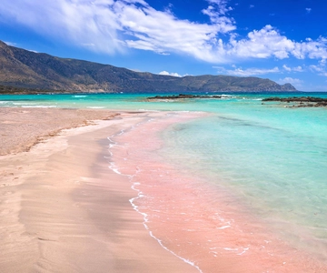 From Rethymno Bali & Panormo: Elafonissi Pink Beach & Chania