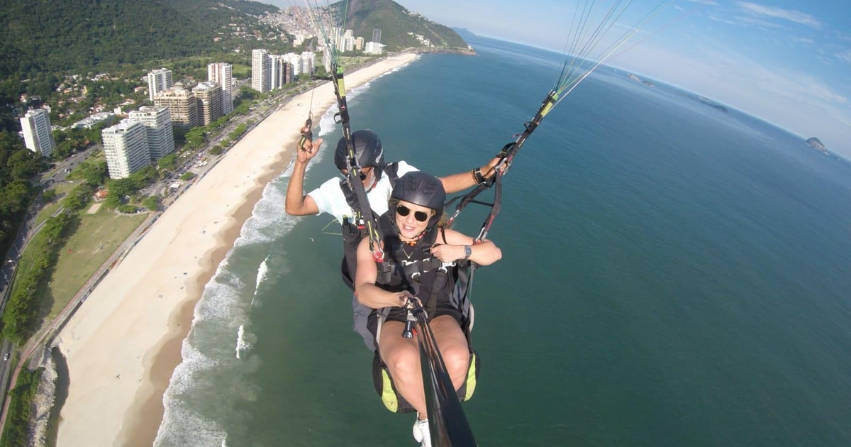 Vol Rio Dual Face Rio de Janeiro ; vols en parapente en tandem avec Tandemflyrio ...