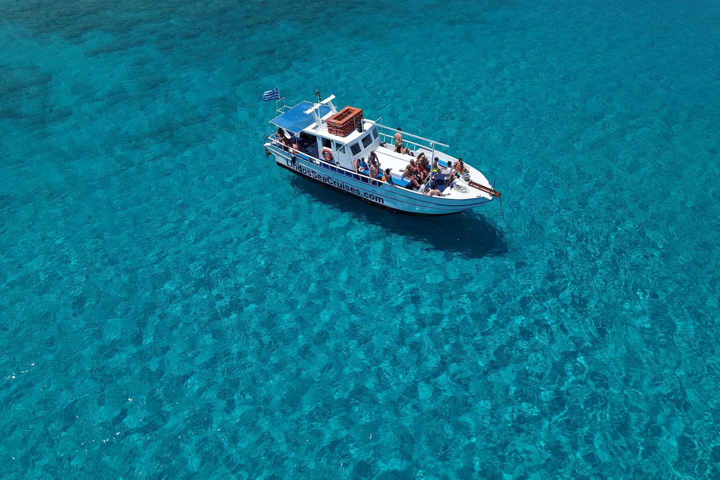 Lindos, Pefkos: Crucero al Atardecer Todo Incluido Summer Breeze