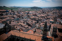 Tour Cathedral of Santiago with roofs & Portico de la Gloria - Housity