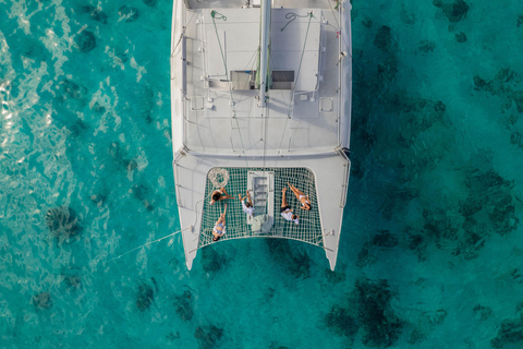 Au départ de Fajardo : excursion en catamaran de plongée en apnée à Icacos