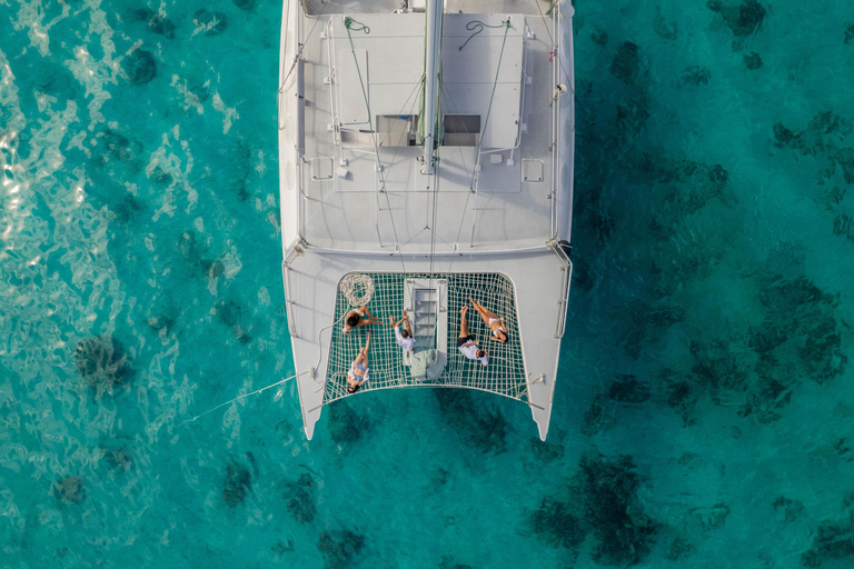 Au départ de Fajardo : excursion en catamaran de plongée en apnée à Icacos