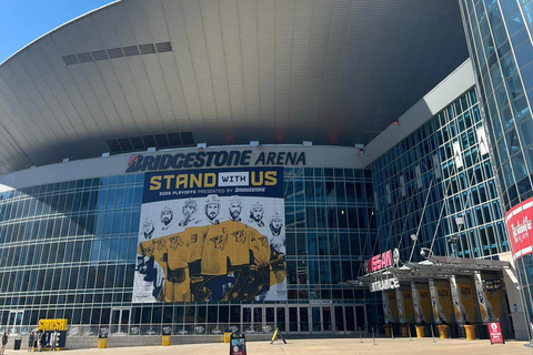 Nashville: Nashville Predators Ice Hockey Game Ticket Lower Sideline
