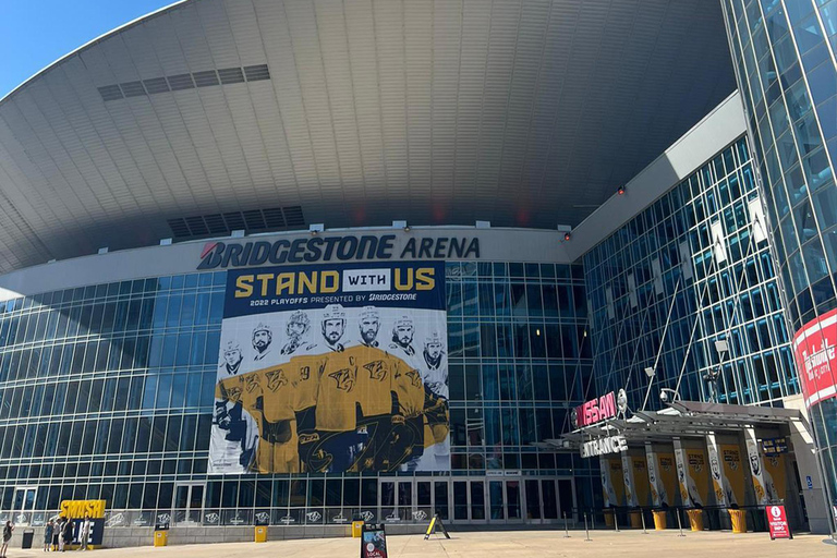 Nashville: Nashville Predators Ice Hockey Game Ticket Lower Sideline