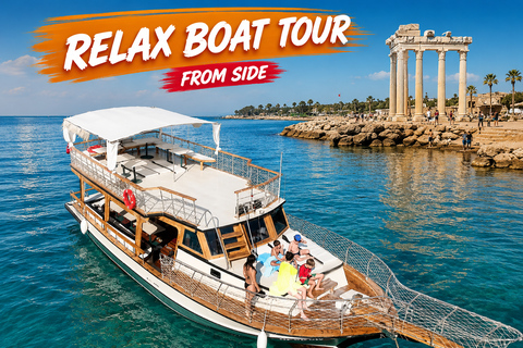 Side: Day or Sunset Boat Cruise with Lunch & Swim Stops Sunset Tour