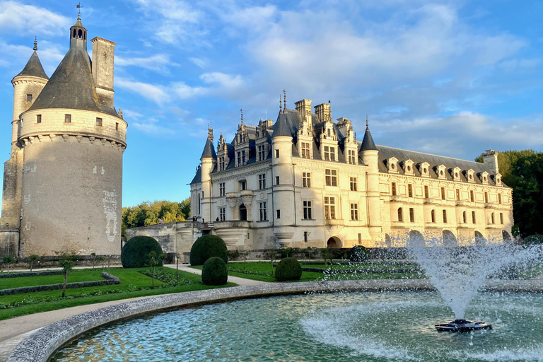 Viagem particular de 3 dias aos castelos do Loire 2 degustações de vinho pela MercedesGuiado ao vivo