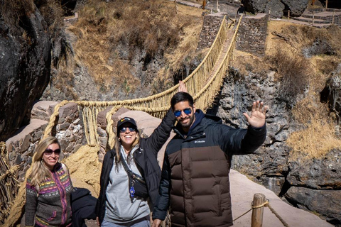 From Cusco: Qeswachaka Inca Bridge Full-day Tour with Meals