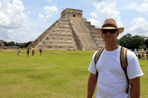 Cancun: Chichen itza early access tour, Valladolid & lunch Transportation from Tulum, Akumal, Puerto Aventuras,Playacar