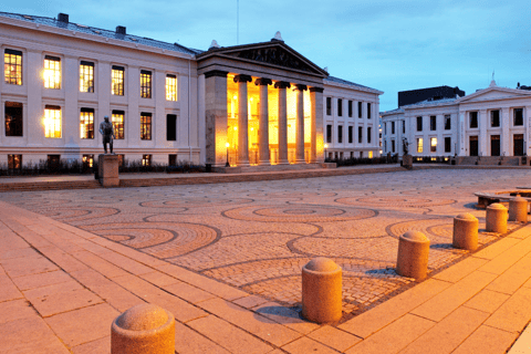 Oslo zelf begeleide wandeltour met een APP