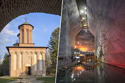 Bucharest: Salt Mine Slanic & Snagov Monastery day tour