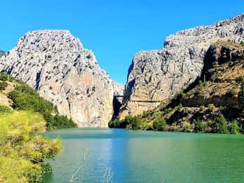 Fra Malaga: Caminito del Rey/White Village Tour & Tapas