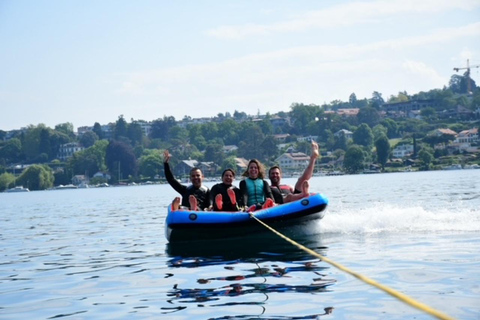 Geneva: Private Lake Geneva Towable Tube Ride